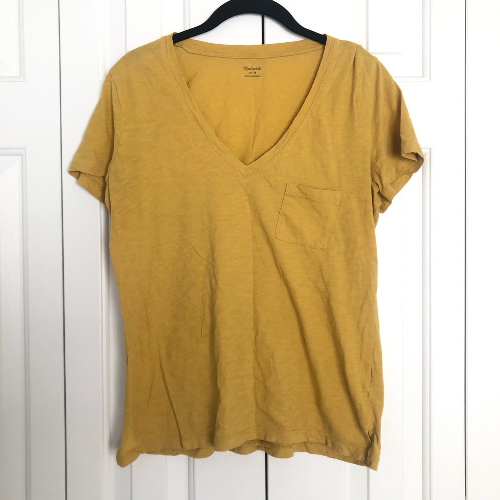 Madewell V Neck Tee Shirt